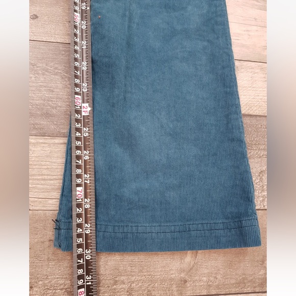 Urban Outfitters Rue Corduroy Jumpsuit XS UK 6 Blue Zip Up Boilersuit BNWT - Picture 8 of 13